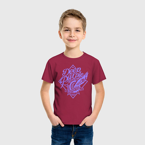 Детская футболка Deep Purple: Highway Star / Маджента – фото 3