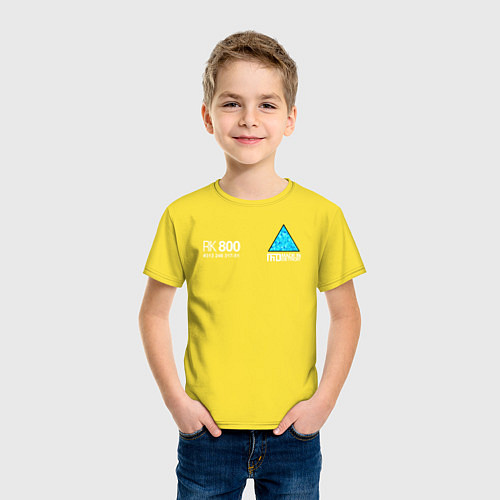 Детская футболка RK800 CONNOR / Желтый – фото 3
