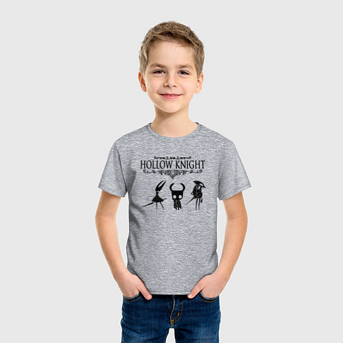Детская футболка HOLLOW KNIGHT / Меланж – фото 3