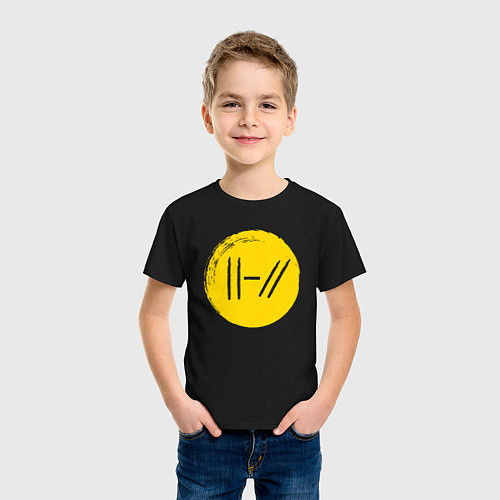 Детская футболка 21 Pilots: Logo / Черный – фото 3