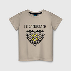 Детская футболка Шерлок Сердце Im Sherlocked