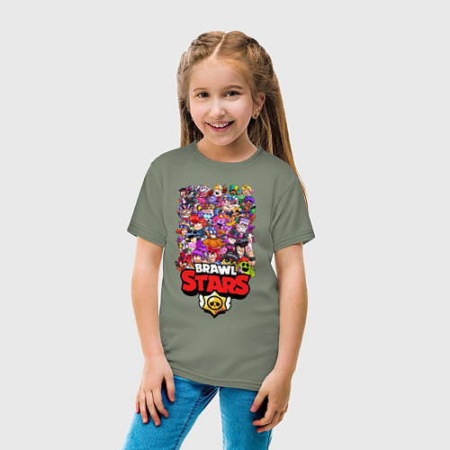 Детская футболка BRAWL STARS ВСЕ БРАВЛЫ БРАВЛ СТАРС / Авокадо – фото 4