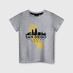 Детская футболка Сан-Диего Калифрния