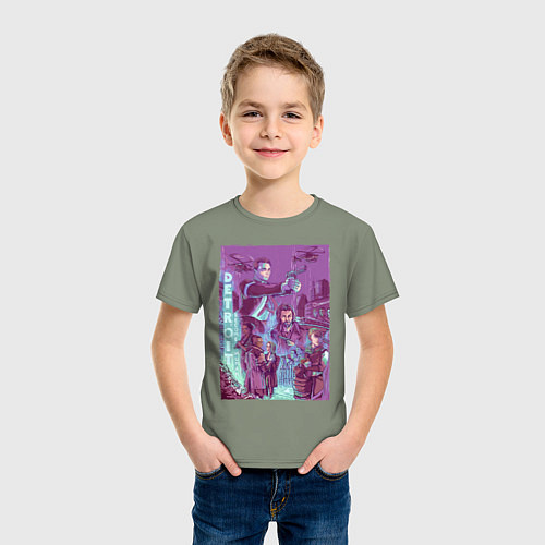 Детская футболка DETROIT: BECOME HUMAN / Авокадо – фото 3