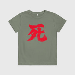 Футболка хлопковая детская Sekiro: Shadows Die Twice, цвет: авокадо
