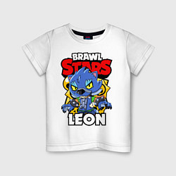 Детская футболка BRAWL STARS WEREWOLF LEON