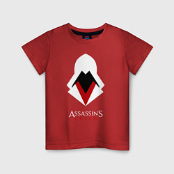 Футболка хлопковая детская ASSASSIN'S CREED, цвет: красный