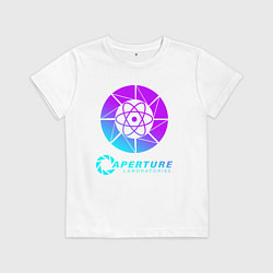 Футболка хлопковая детская PORTAL, цвет: белый