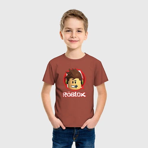 Детская футболка ROBLOX / Кирпичный – фото 3