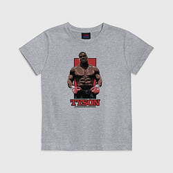 Футболка хлопковая детская Tyson, цвет: меланж