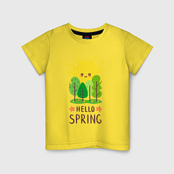 Детская футболка Hello Spring