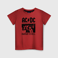 Детская футболка ACDC highway to hell