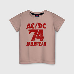 Детская футболка ACDC 74 jailbreak