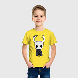 Футболка хлопковая детская Рыцарь Hollow Knight, цвет: желтый — фото 2