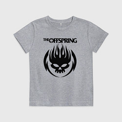 Футболка хлопковая детская THE OFFSPRING, цвет: меланж