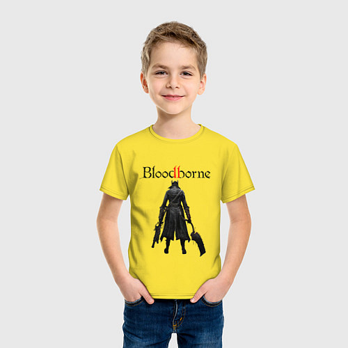 Детская футболка Bloodborne / Желтый – фото 3