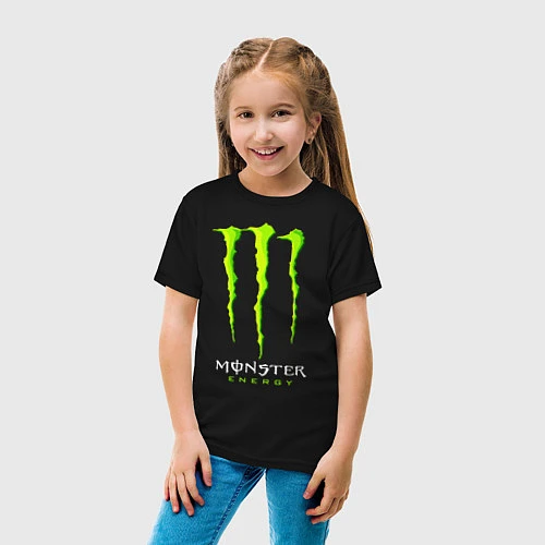 Детская футболка MONSTER ENERGY / Черный – фото 4