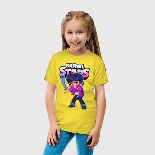 Детская футболка BRAWL STARS BIBI / Желтый – фото 4