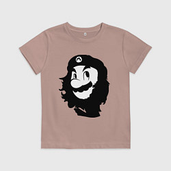 Футболка хлопковая детская Che Mario, цвет: пыльно-розовый