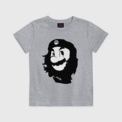 Футболка хлопковая детская Che Mario, цвет: меланж
