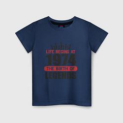 Детская футболка 1974 - рождение легенды