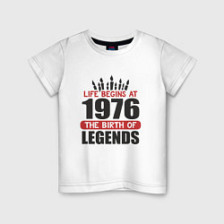 Детская футболка 1976 - рождение легенды