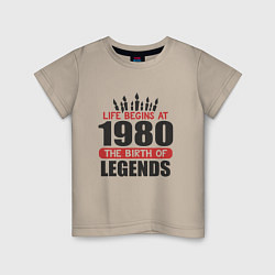 Детская футболка 1980 - рождение легенды