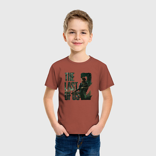 Детская футболка The Last Of Us PART 2 / Кирпичный – фото 3