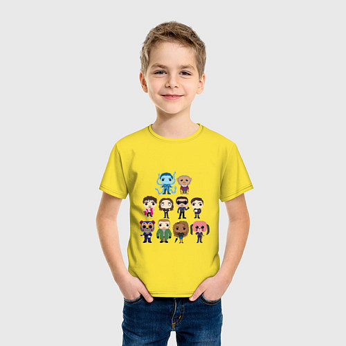 Детская футболка Академия Амбрелла Персонажи Z / Желтый – фото 3