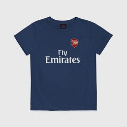 Футболка хлопковая детская ARSENAL, цвет: тёмно-синий