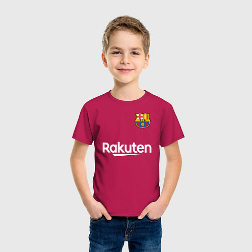 Детская футболка BARCELONA / Маджента – фото 3