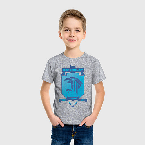 Детская футболка Ravenclaw / Меланж – фото 3