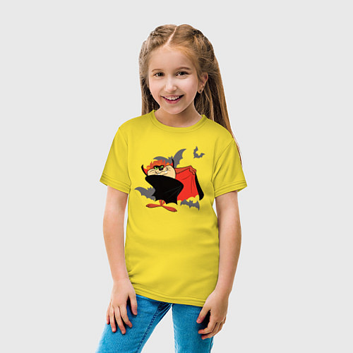 Детская футболка Таз / Желтый – фото 4