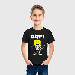 Футболка хлопковая детская ROBLOX, цвет: черный — фото 2