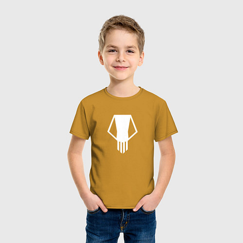 Детская футболка Bakugo t-shirt / Горчичный – фото 3