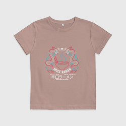 Футболка хлопковая детская SPICE RAMEN DESTINY 2, цвет: пыльно-розовый