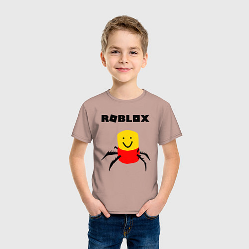 Детская футболка ROBLOX / Пыльно-розовый – фото 3