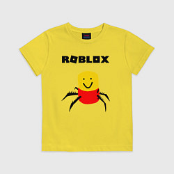 Футболка хлопковая детская ROBLOX, цвет: желтый