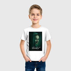 Футболка хлопковая детская Ratched, цвет: белый — фото 2