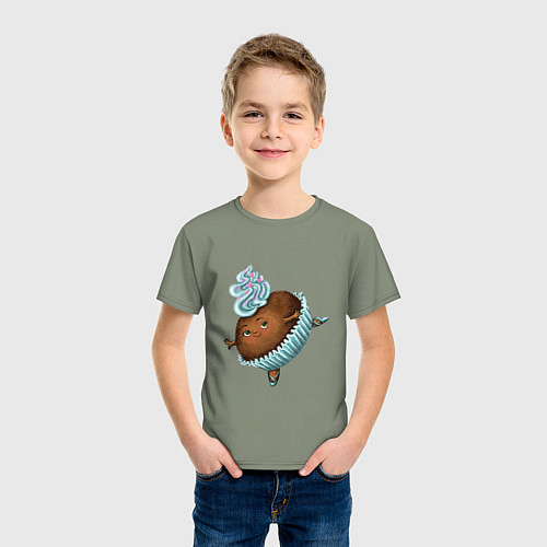 Детская футболка Капкейк / Авокадо – фото 3