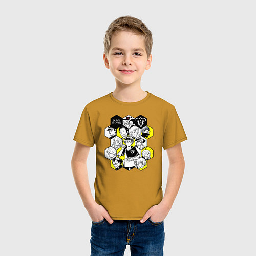 Детская футболка Black Clover Сharacter / Горчичный – фото 3