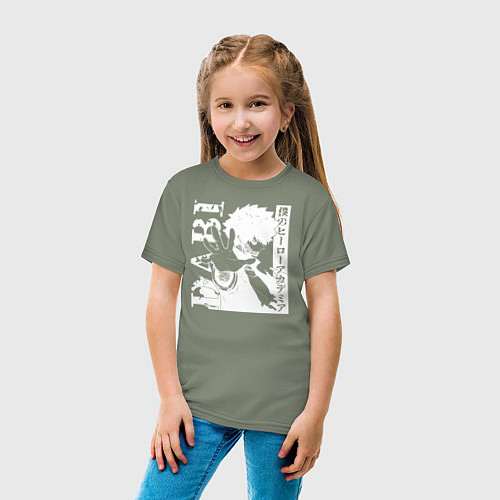 Детская футболка Моя геройская академия / Авокадо – фото 4