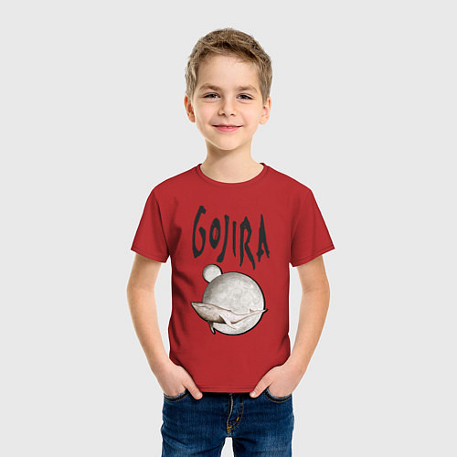 Детская футболка Gojira / Красный – фото 3