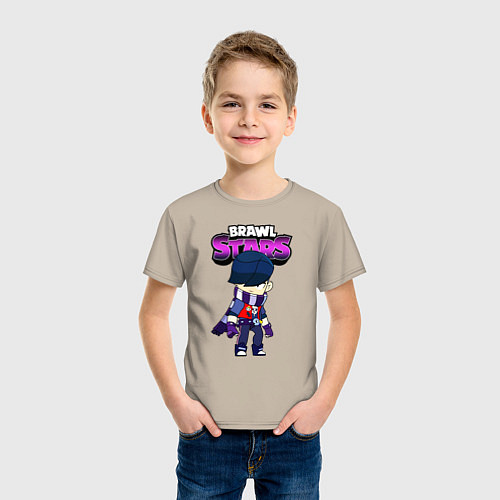 Детская футболка Brawl StarsEdgar / Миндальный – фото 3