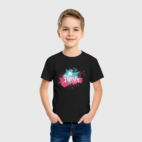 Детская футболка Cyberpunk, Moxes gang / Черный – фото 3