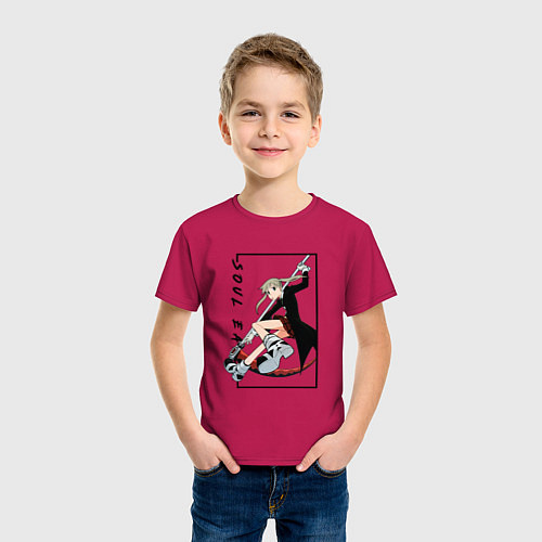 Детская футболка Моя геройская академия / Маджента – фото 3