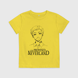 Футболка хлопковая детская Норман Z, цвет: желтый