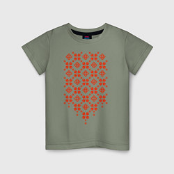 Детская футболка Белорусская вышиванка