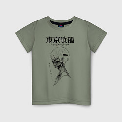 Детская футболка Токийский гуль Кен Канеки