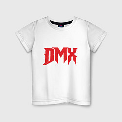 Футболка хлопковая детская DMX Power, цвет: белый
